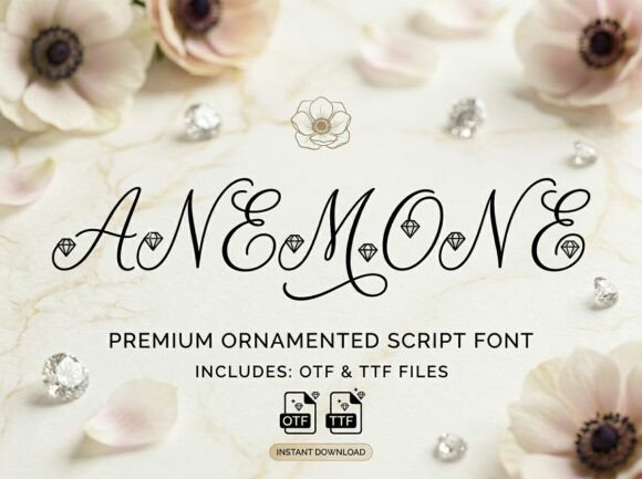 Anemone: The Gem-Set Script for Unforgettable Luxury