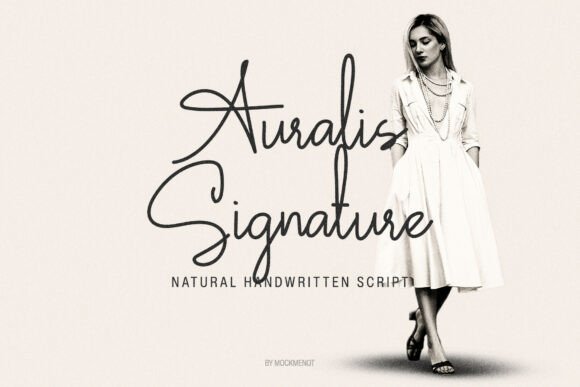 Auralis Signature: A Modern Script for Branding