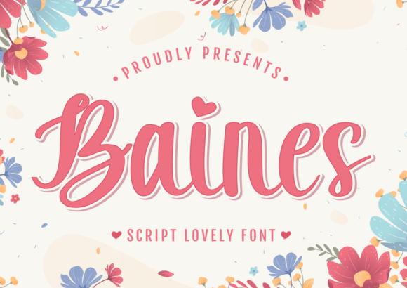 Baines: The Script Font That Makes Ideas Dance