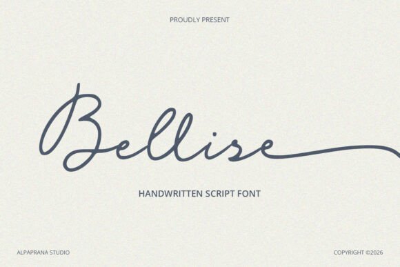 Bellise Script: A Modern Touch for Branding & Design