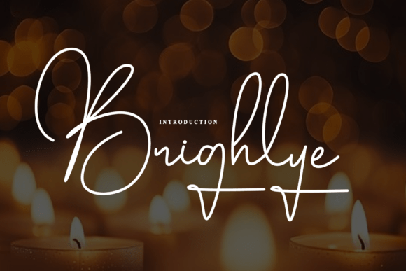 Brighlye: The Rhythmic Script for Artisanal Branding