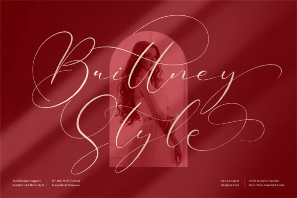Brittney Style: A Script Font with Personality and Flair