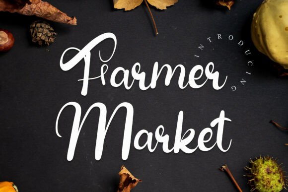 Farmer Market: The Cozy Autumn Script Font for Authentic Brands