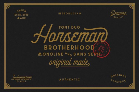Horseman: Infusing Vintage Charm into Modern Design