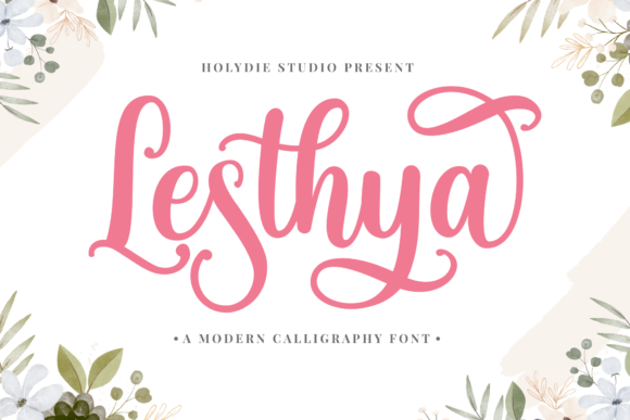 Lesthya: The Elegant Script for Modern Branding