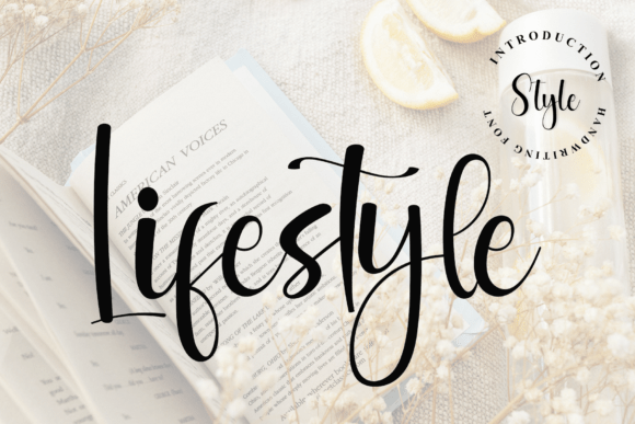 Lifestyle: A Script Font with Autumn's Sophisticated Rhythm