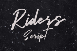 Riders: The Edgy Script Font That Brings Bold Energy