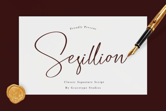 Sesillion: The Signature Script for Timeless Brand Elegance