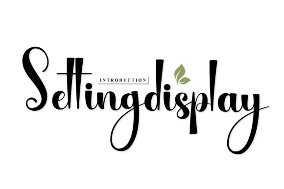 Setting Display: Crafting Organic Elegance in Your Designs