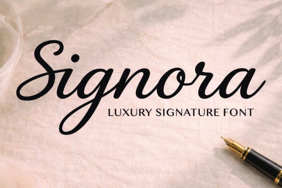 Signora: A Touch of Luxury for Your Designs