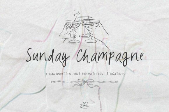Sunday Champagne: A Font Duo for Timeless Elegance