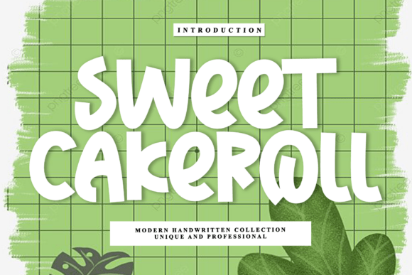 Sweet Cakeroll: The Artisan Script for Modern Branding