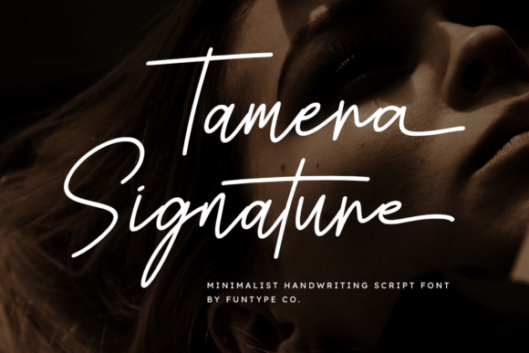 Tamera Signature: The Modern Script for a Polished Brand